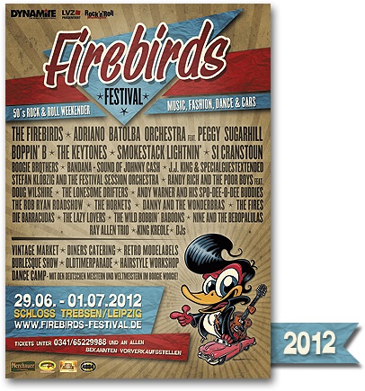 Flyer Firebirds Festival 2012