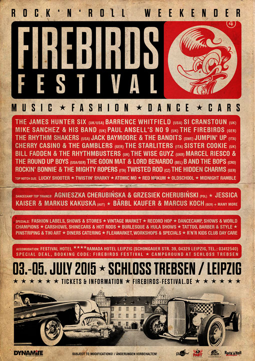 Firebirds Festival 2015 Line-up